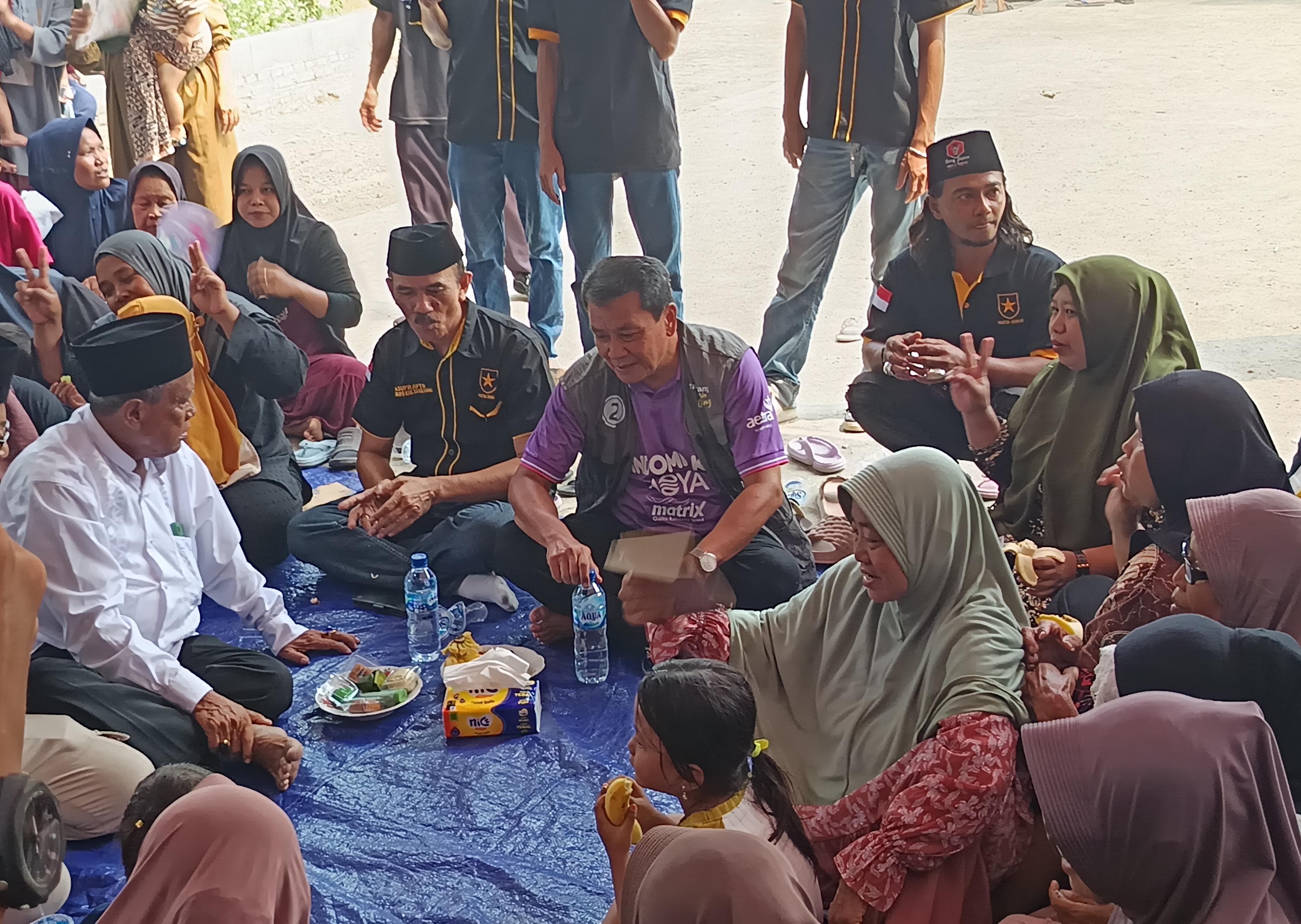 Disambut Antusias Warga Kedung Dalem, Maesyal Rasyid Tawarkan Program Sekolah Gratis Hingga Peningkatan Pelayanan Posyandu