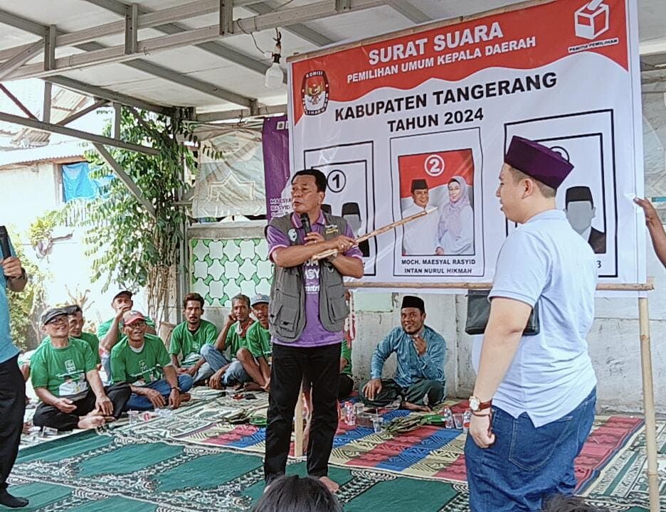 Sapa Warga Mauk, Maesyal Rasyid Komitmen Sejahterakan Nelayan dan Masyarakat Pesisir Kabupaten Tangerang