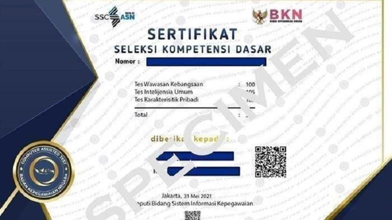 Simak Cara Download Sertifikat Hasil SKD CPNS 2024 Lewat Situs BKN