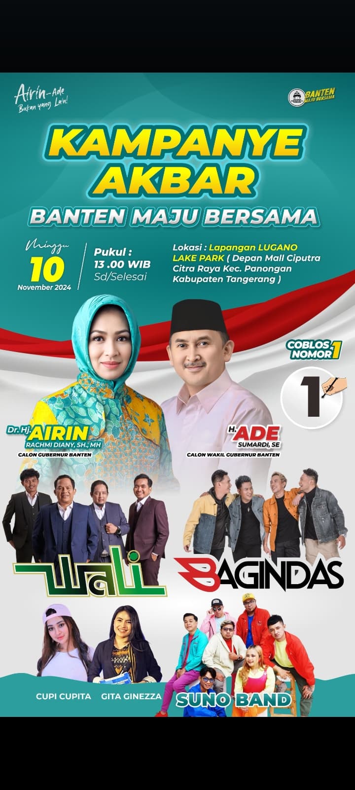 Konser Gratis Panggung Rakyat HUT ke-80 TNI di Monas Hadirkan Wali Band hingga NDX AKA