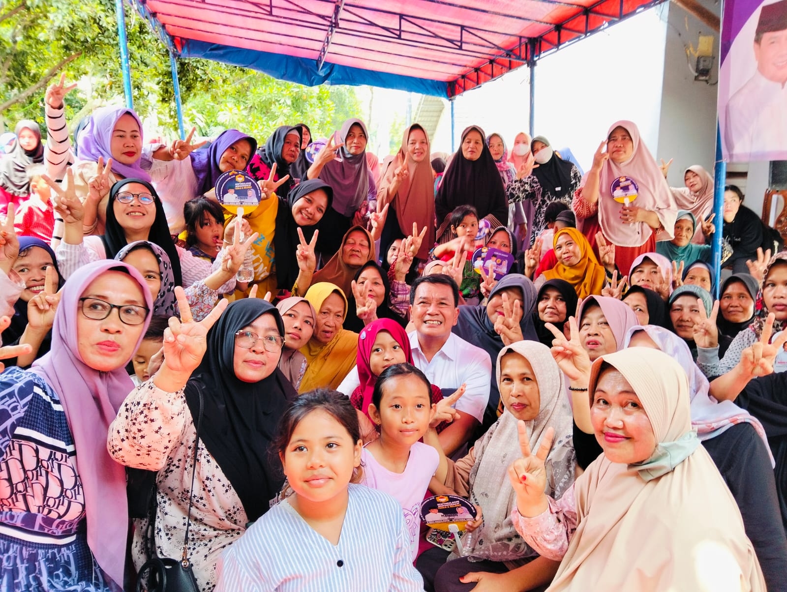 Sapa Ratusan Warga Kaduagung, Maesyal Rasyid Punya Kenangan Baik Saat Dirinya Jadi Camat Tigaraksa