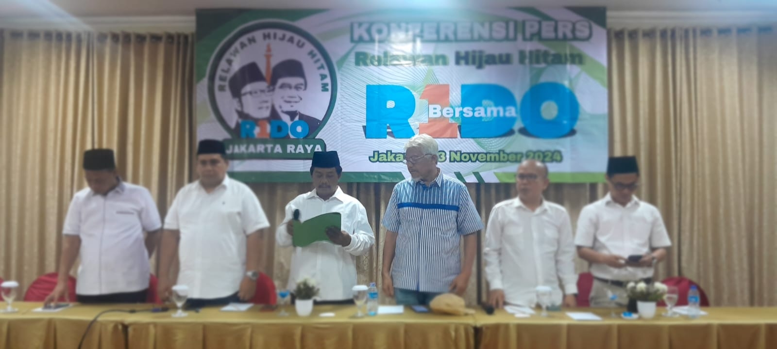 Dulu Pendukung Anies Baswedan, Kini Relawan Hijau Hitam Mantap Deklarasi Dukung Ridwan Kamil-Suswono