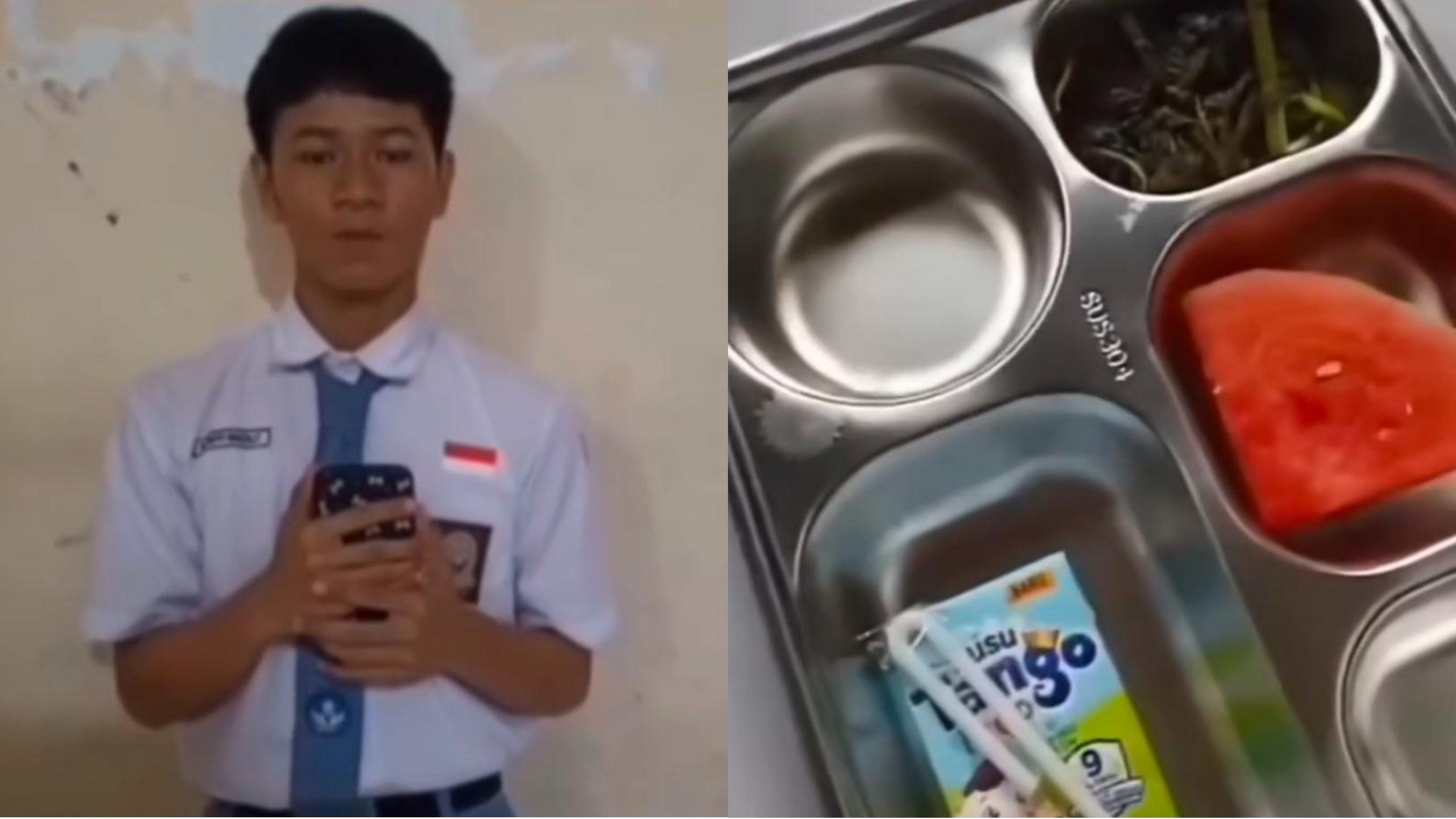 Viral Kritik Program Makan Siang Gratis Tak Lengkap, Siswa SMK di Bogor Dipanggil Guru dan Diminta Klarifikasi Permintaan Maaf