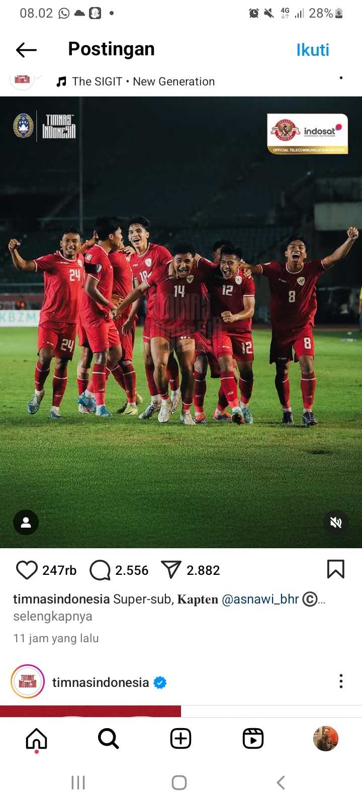 Skor Akhir Indonesia Vs Myanmar 1-0, Gol Tunggal Asnawi Mangkualam Bawa Skuad Garuda Raih Poin Penuh