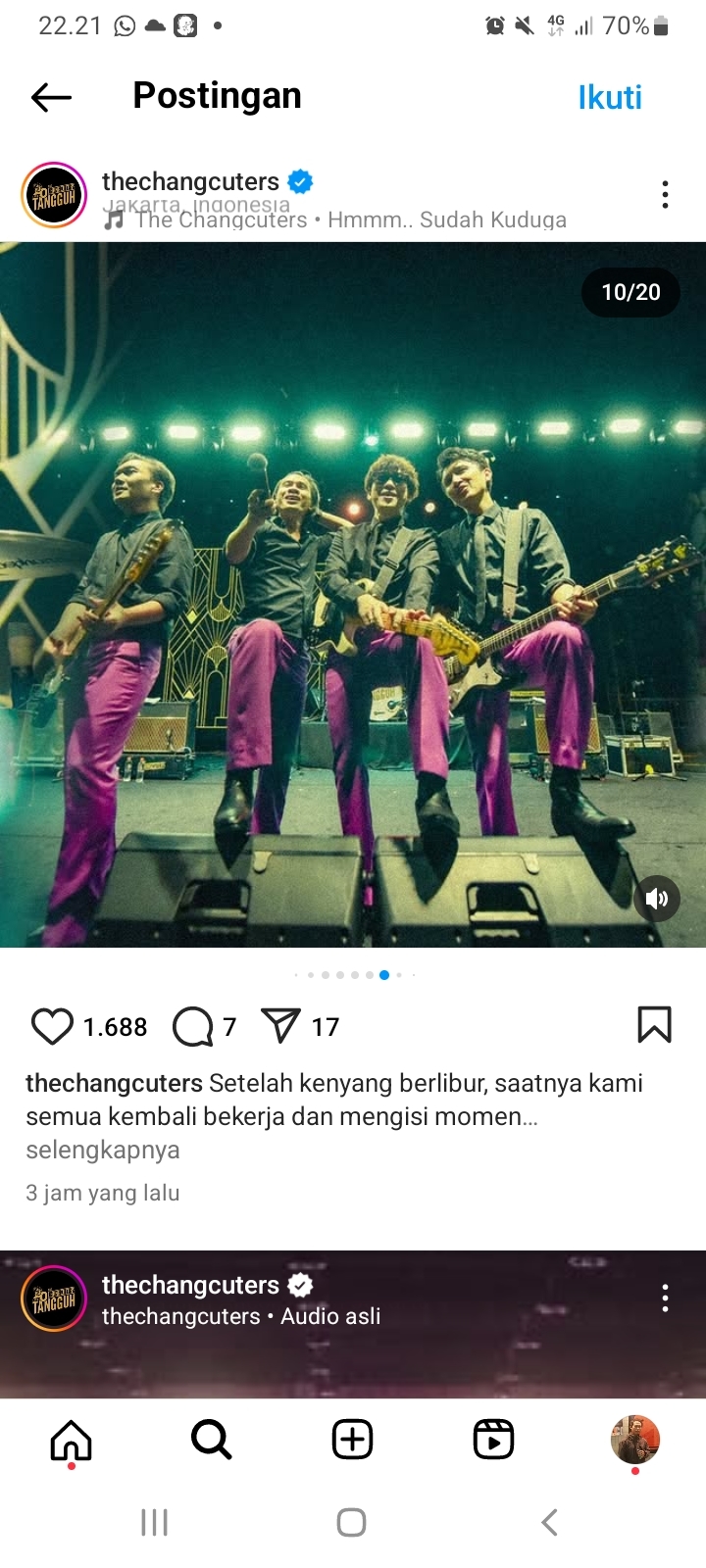Konser The Changcuters Bakal Meriahkan Pesta Rakyat di GWK, Simak Info Lokasi dan Waktunya di Sini