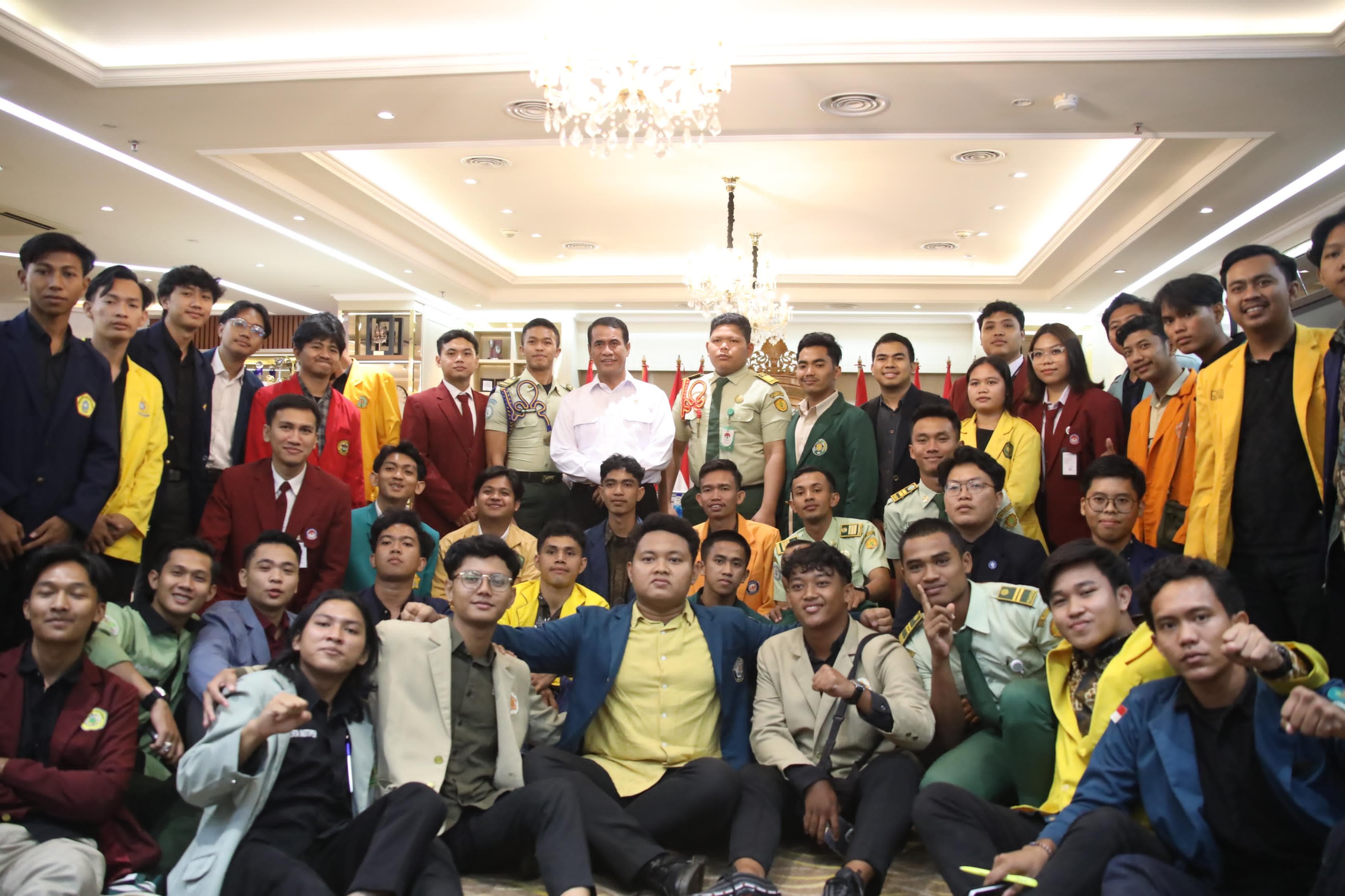 Mentan Amran, Mahasiswa dan Rektor PTN se-Indonesia Optimistis Capai Swasembada Pangan