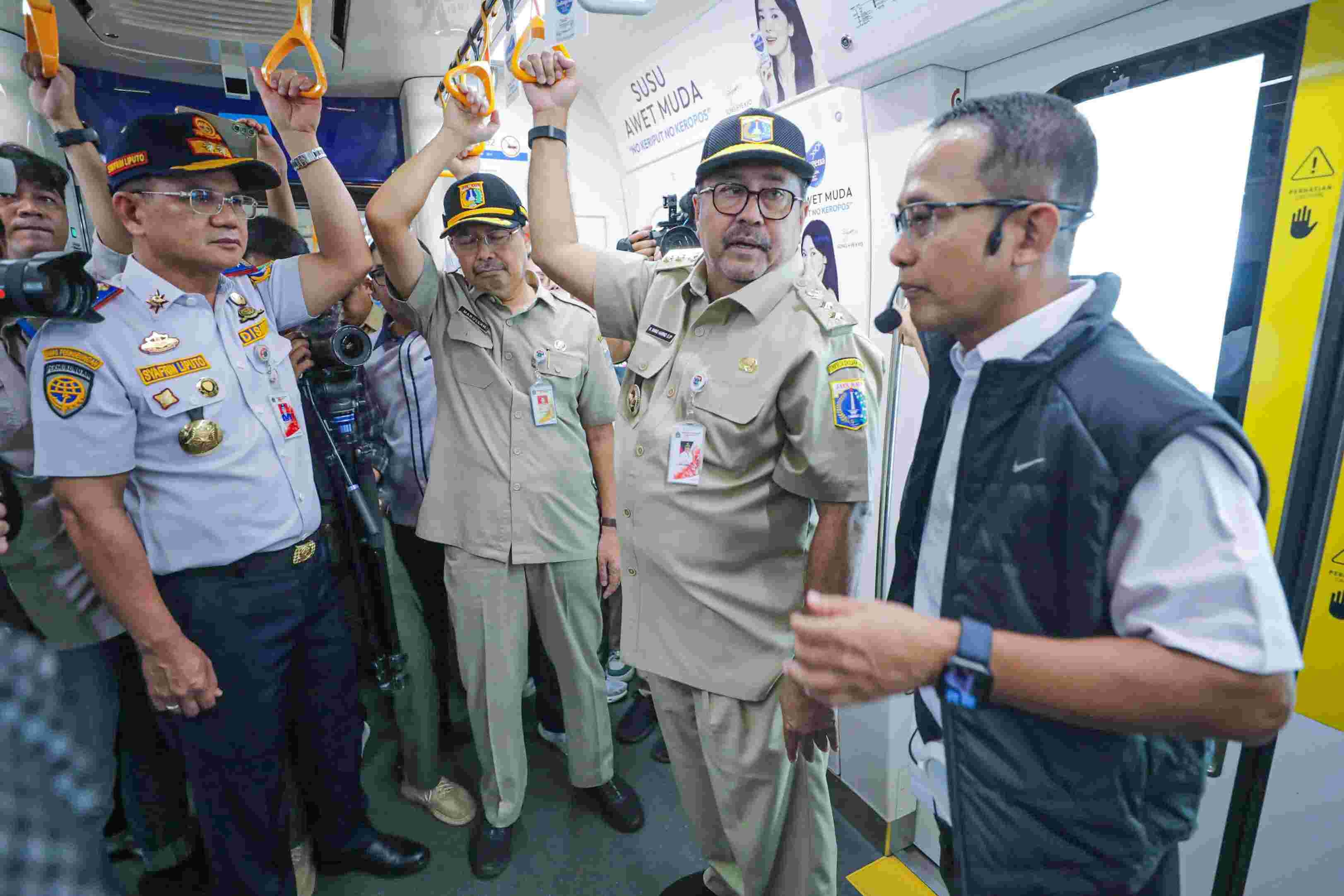Sidak MRT dan Transjakarta, Wagub Rano Karno Temukan Sejumlah Kendala: Dari Masalah Lahan Parkir hingga Mesin Tap