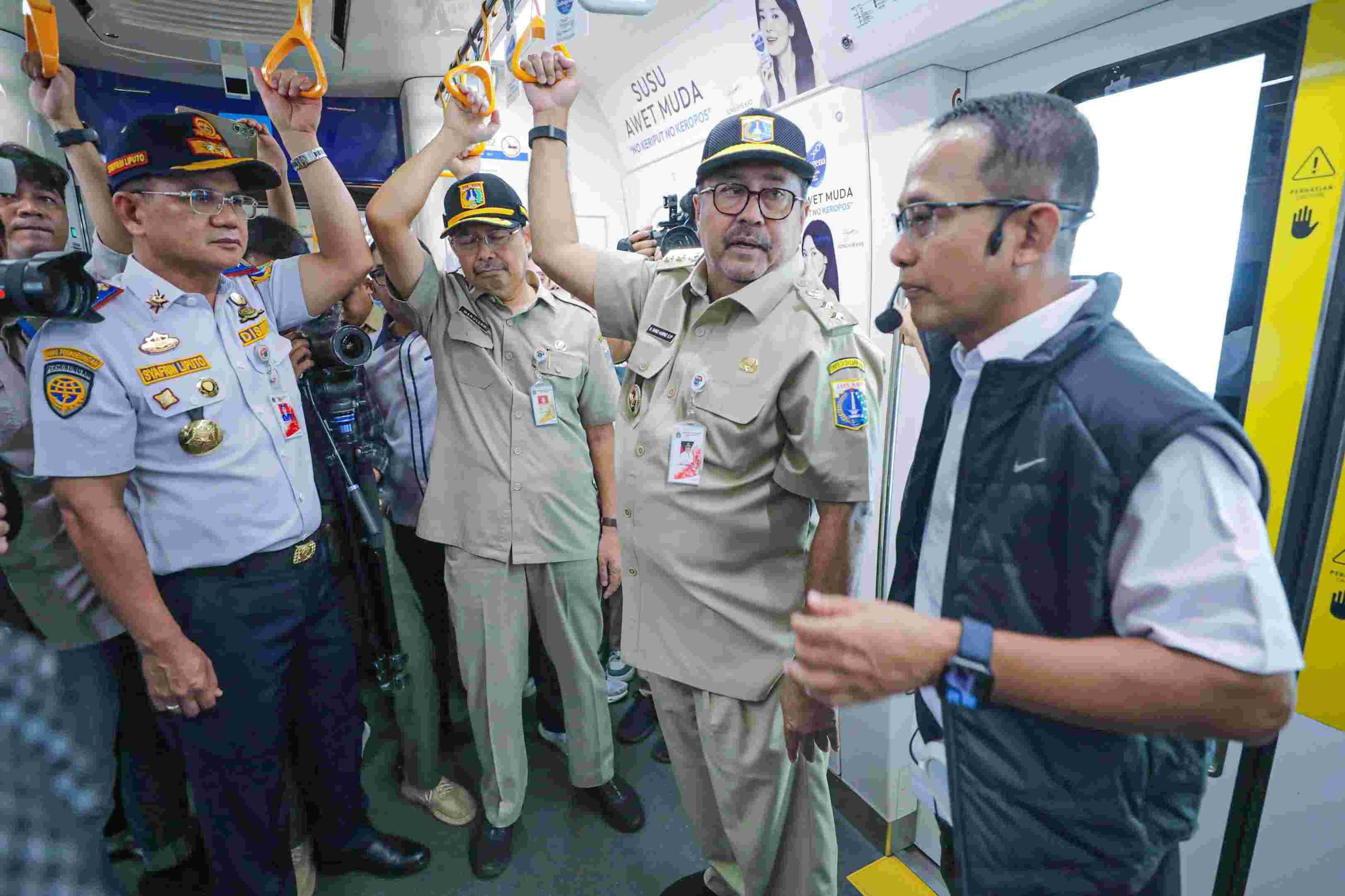 Sidak MRT dan Transjakarta, Wagub Rano Karno Temukan Sejumlah Kendala: Dari Masalah Lahan Parkir hingga Mesin Tap