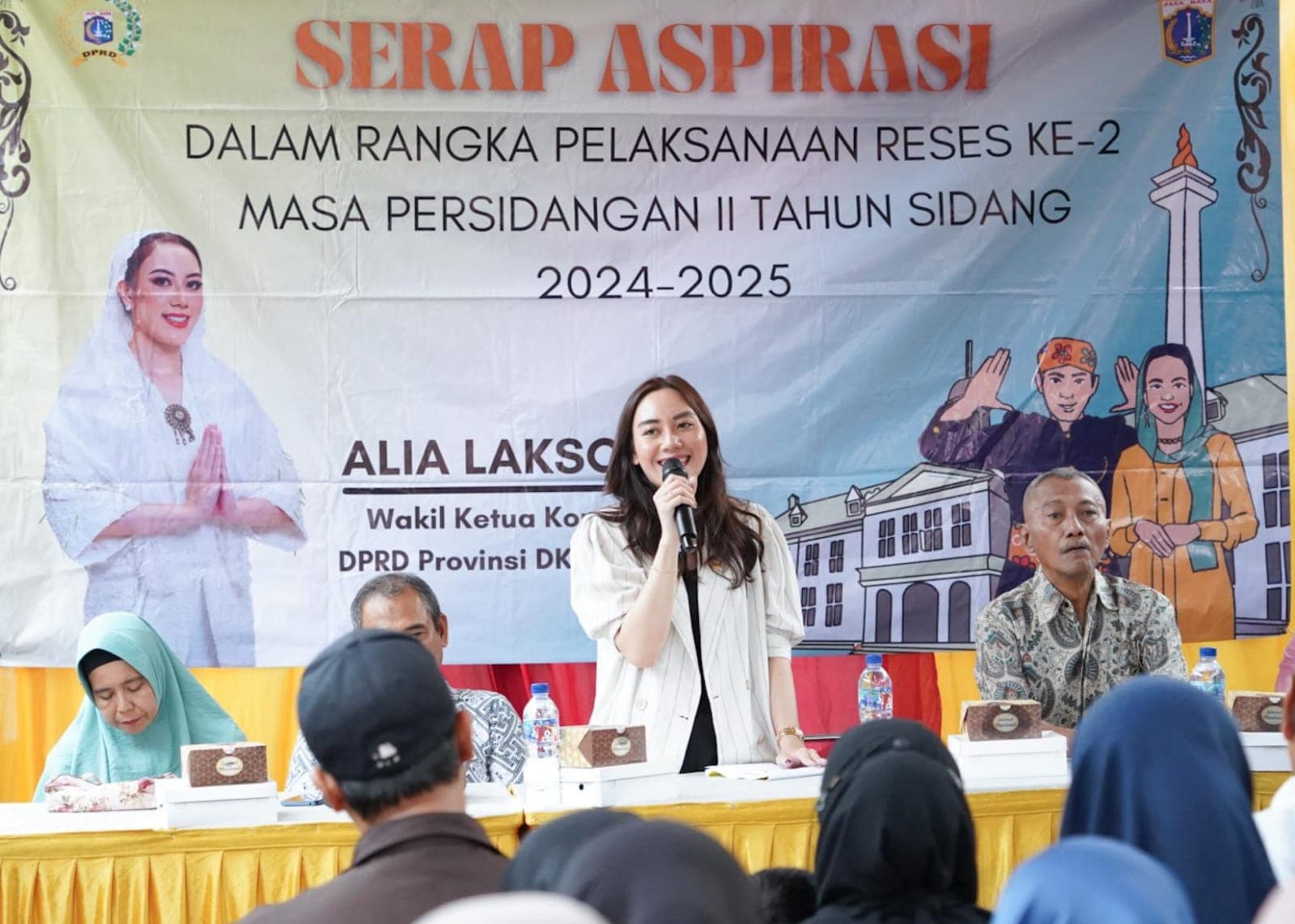 Reses di Dapil 5 Jakarta Timur, Anggota Fraksi Golkar Alia Noorayu Terima Aspirasi Masyarakat soal 4 Isu Ini
