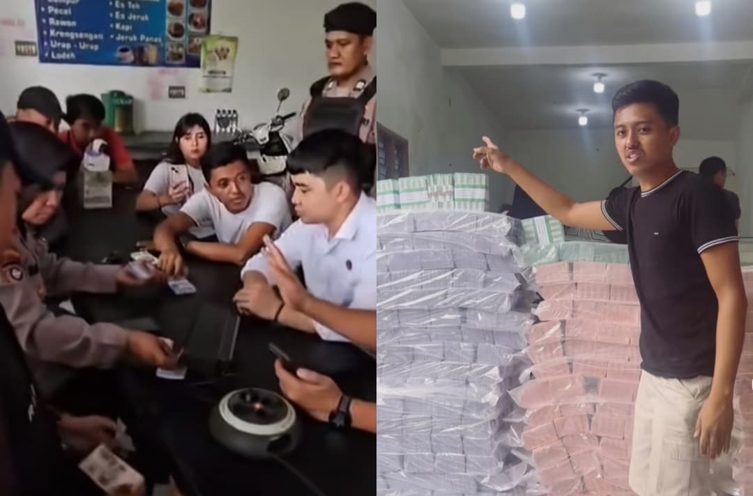 Polisi Sebut Tumpukan Uang Rp 2 M Milik Wildan Si Pengusaha Jasa Penukaran Uang Baru Asli dan Berizin, Netizen: Kok Bisa?