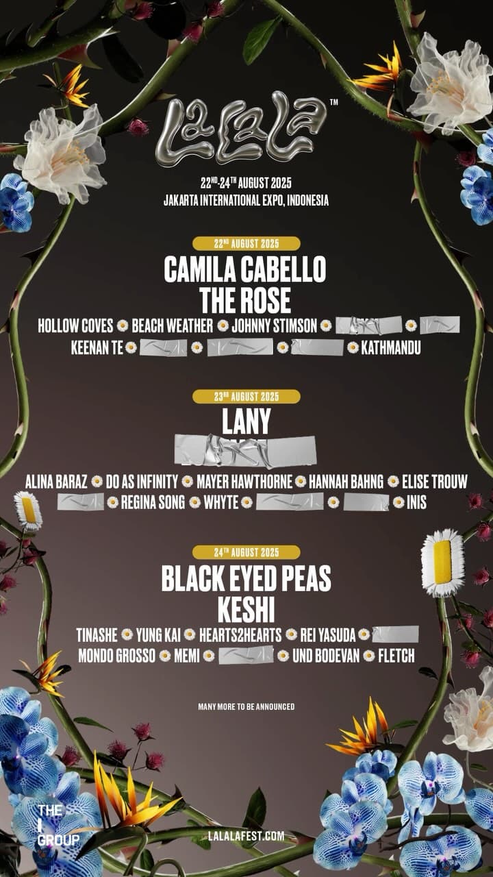 Kejutan di Line up Fase Kedua LaLaLa Fest 2025: Ada LANY, Keshi hingga Hearts2Hearts, Berikut Jadwal Tampil Mereka