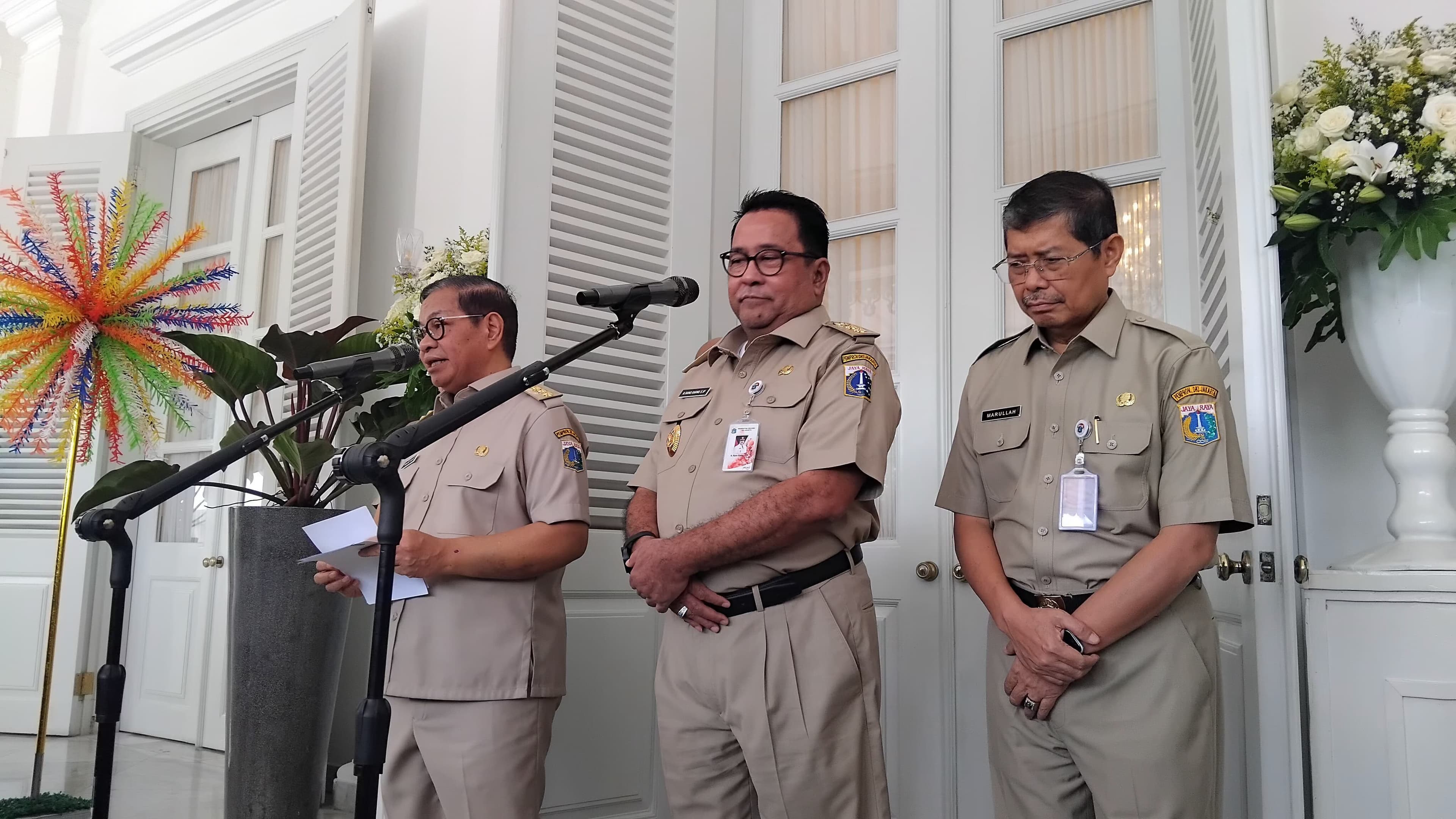 Gelar Halalbihalal di Balai Kota, Pramono Klaim Ketidakhadiran ASN Hari Pertama Kerja Sangat Sedikit