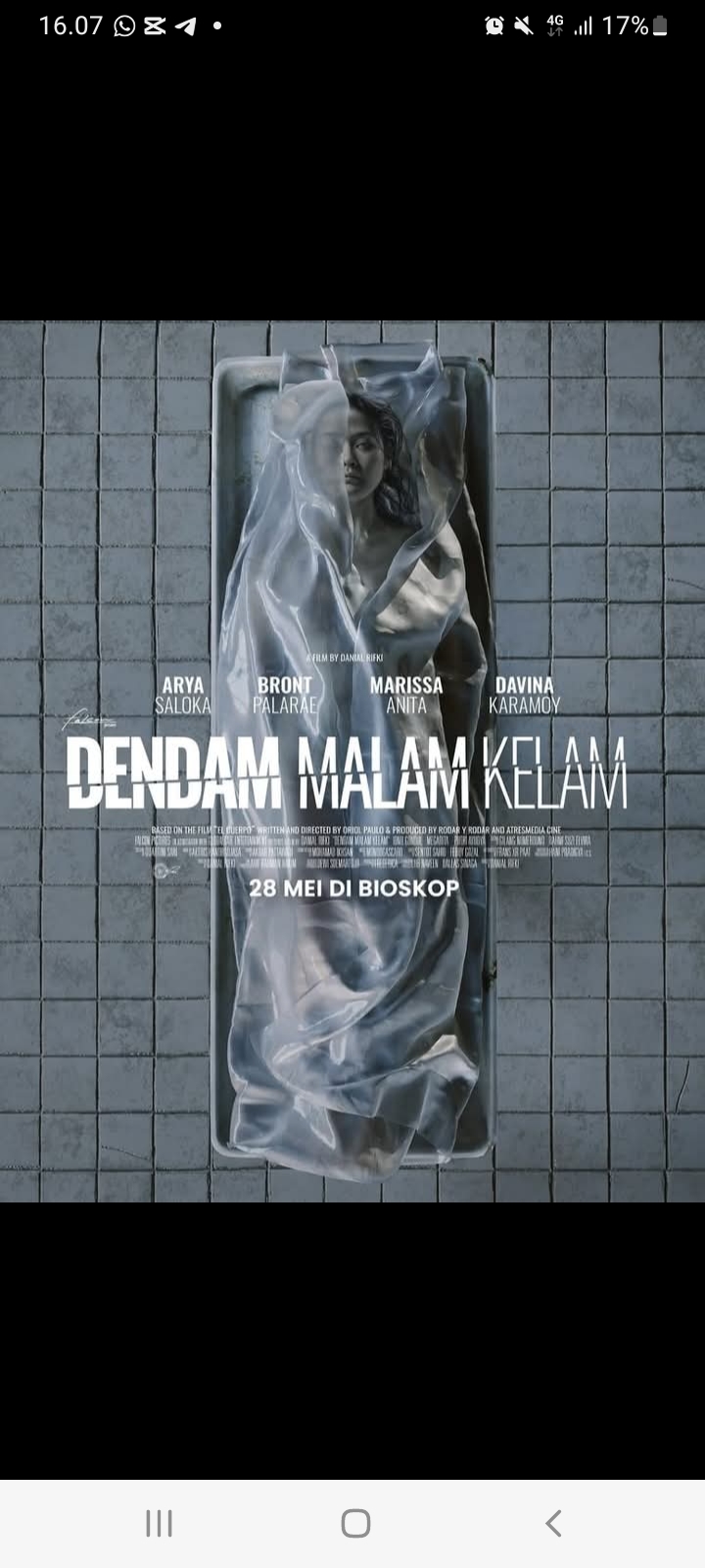 Film Dendam Malam Kelam, Sosok Mayat di Kamar Jenazah Rumah Sakit yang Menyembunyikan Kengerian