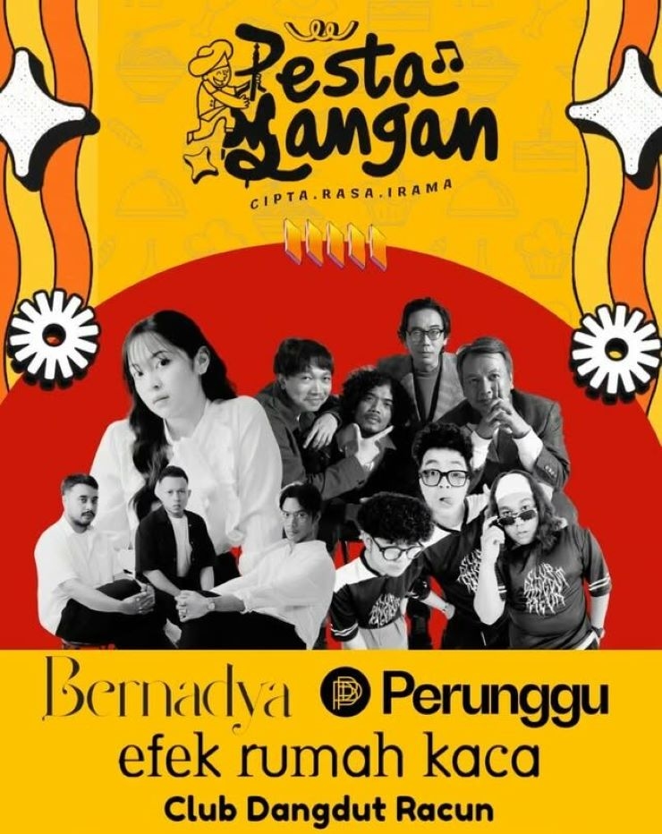 Pesta Mangan 3 Hari Berturut-turut di Alun-alun Barat Kota Serang, Dihibur Bernadya, Perunggu hingga Club Dangdut Racun, Catat Tanggalnya!