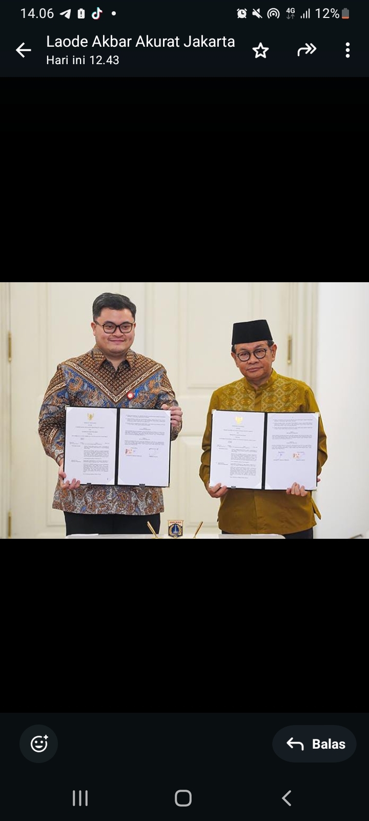 Pramono Jalin Kerja Sama dengan Kediri Melalui Anaknya, Singgung Soal Larangan Penyalahgunaan Wewenang