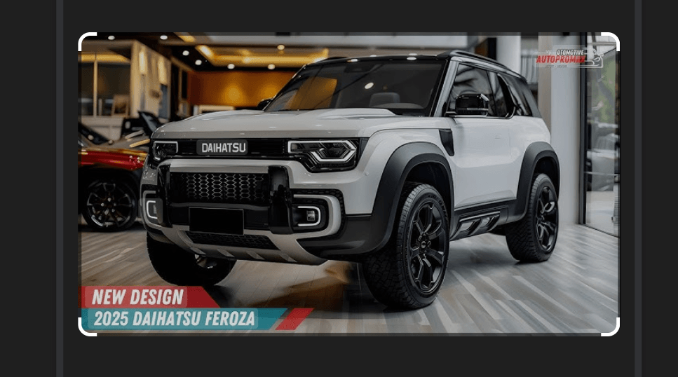 Kembalinya Sang Legenda! Daihatsu Feroza 2025 Siap Tampil Mempesona dan Lebih Perkasa