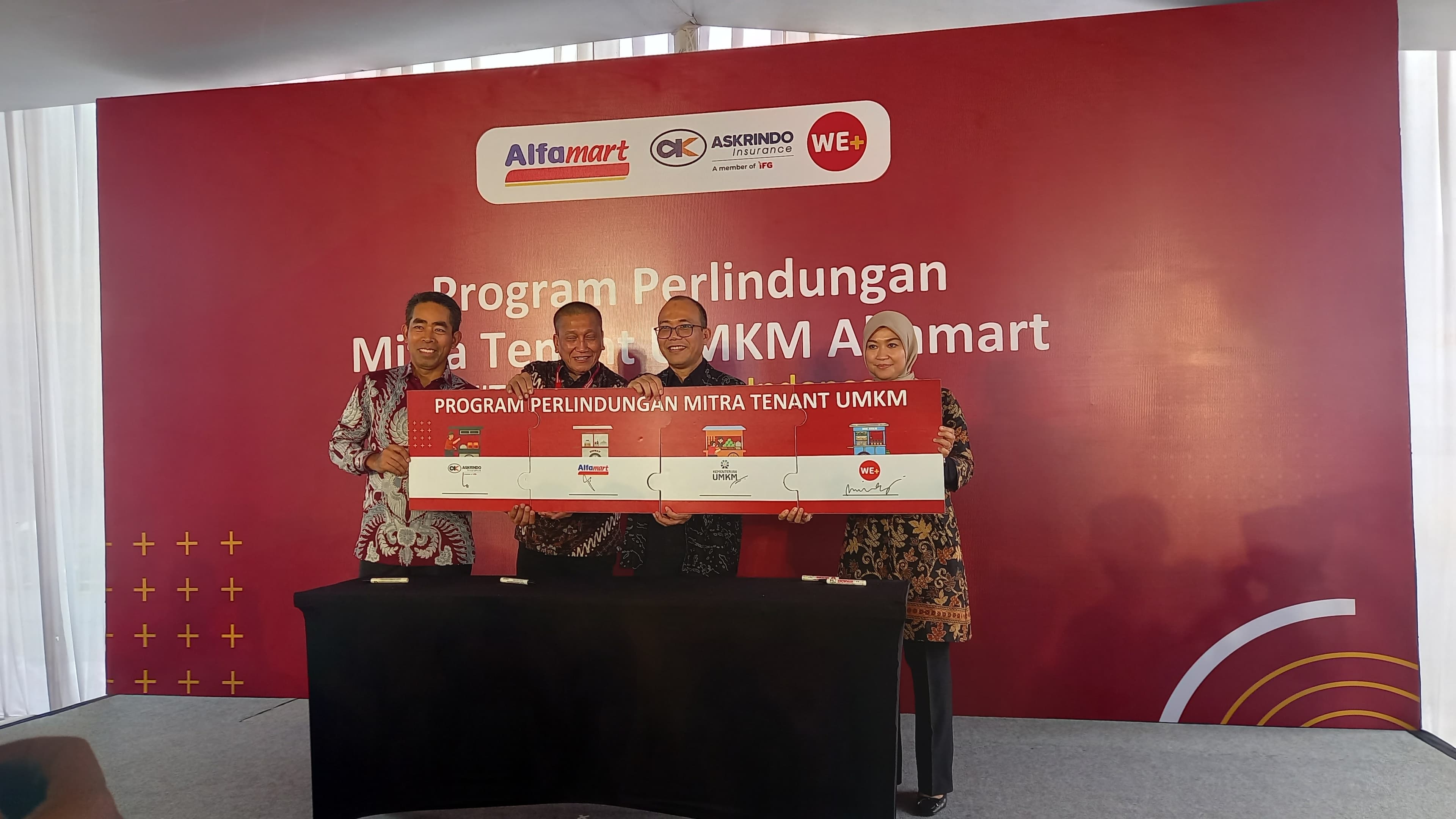 Gandeng Askrindo, Alfamart Beri Perlindungan 10 Ribu Pelaku UMKM supaya Bisa Naik Kelas