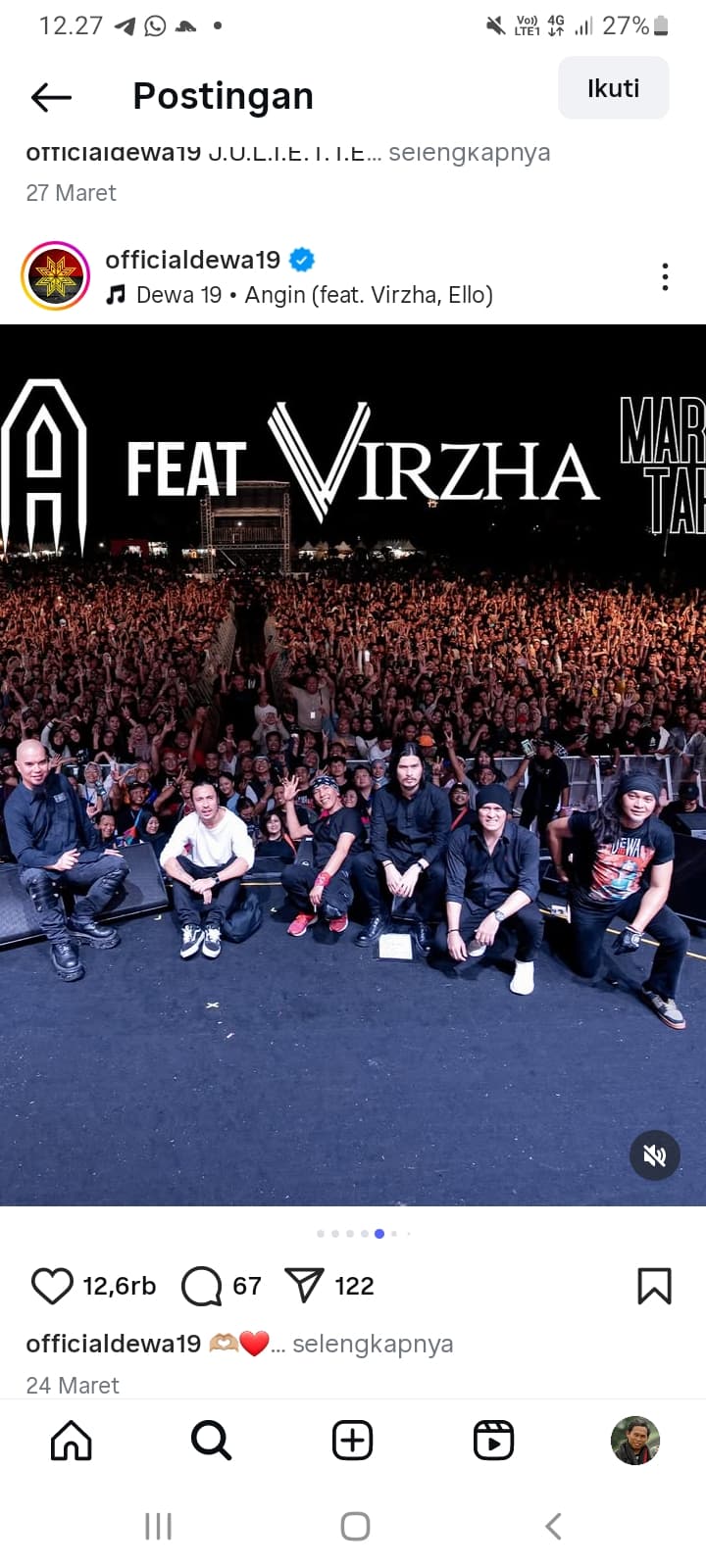 Besok Merapat di GBK, Konser Dewa 19 Beregerak Bareng, Simak Infonya di Sini