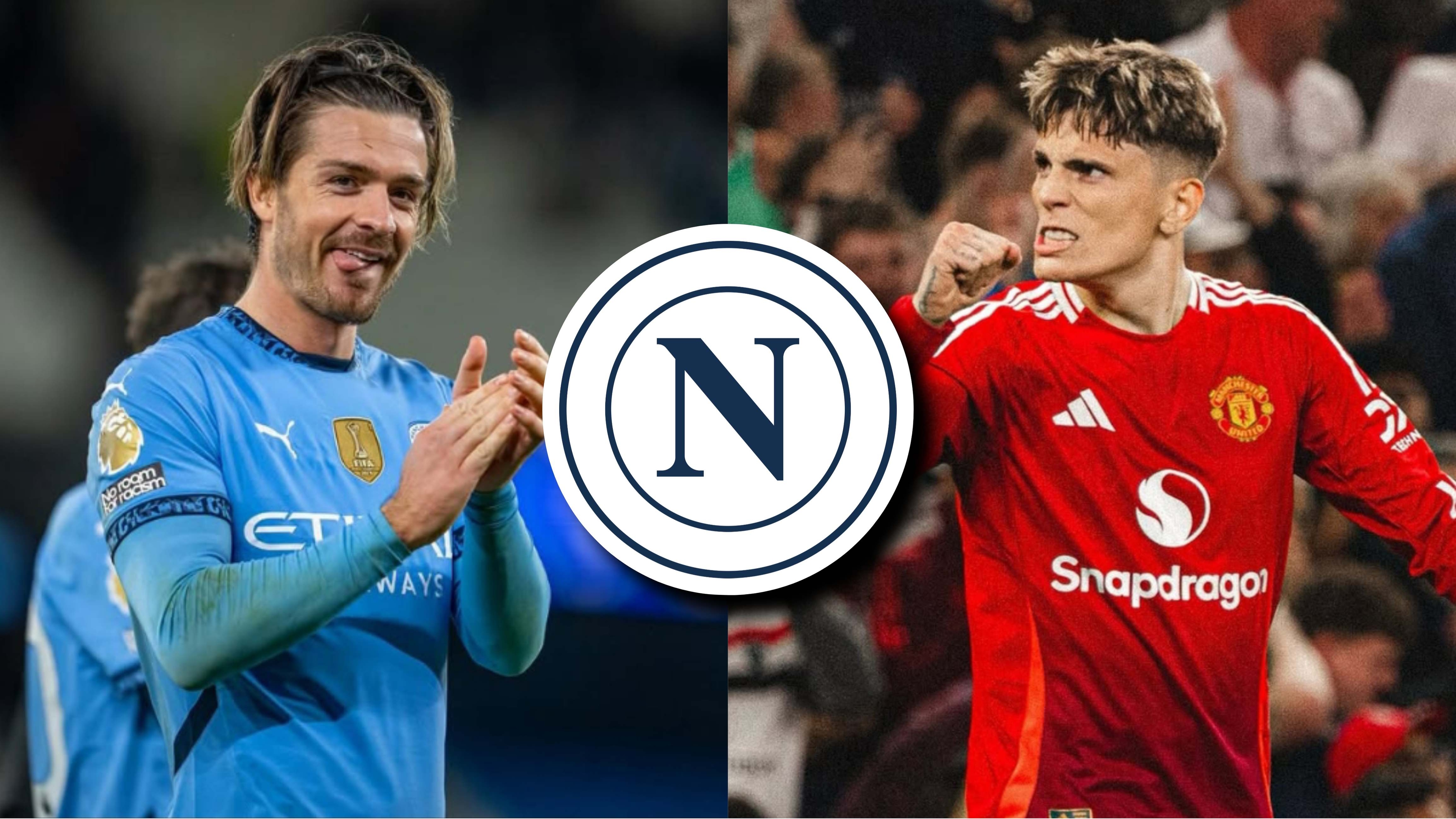 Grealish atau Garnacho? Napoli Hanya Punya Satu Peluru untuk Selamatkan Karier Sang Winger Manchester