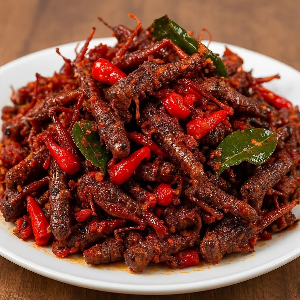 Camilan Anti-Mainstream Belalang Goreng Enak Pedas, Resep Cocok Buat Lauk Nasi Hangat