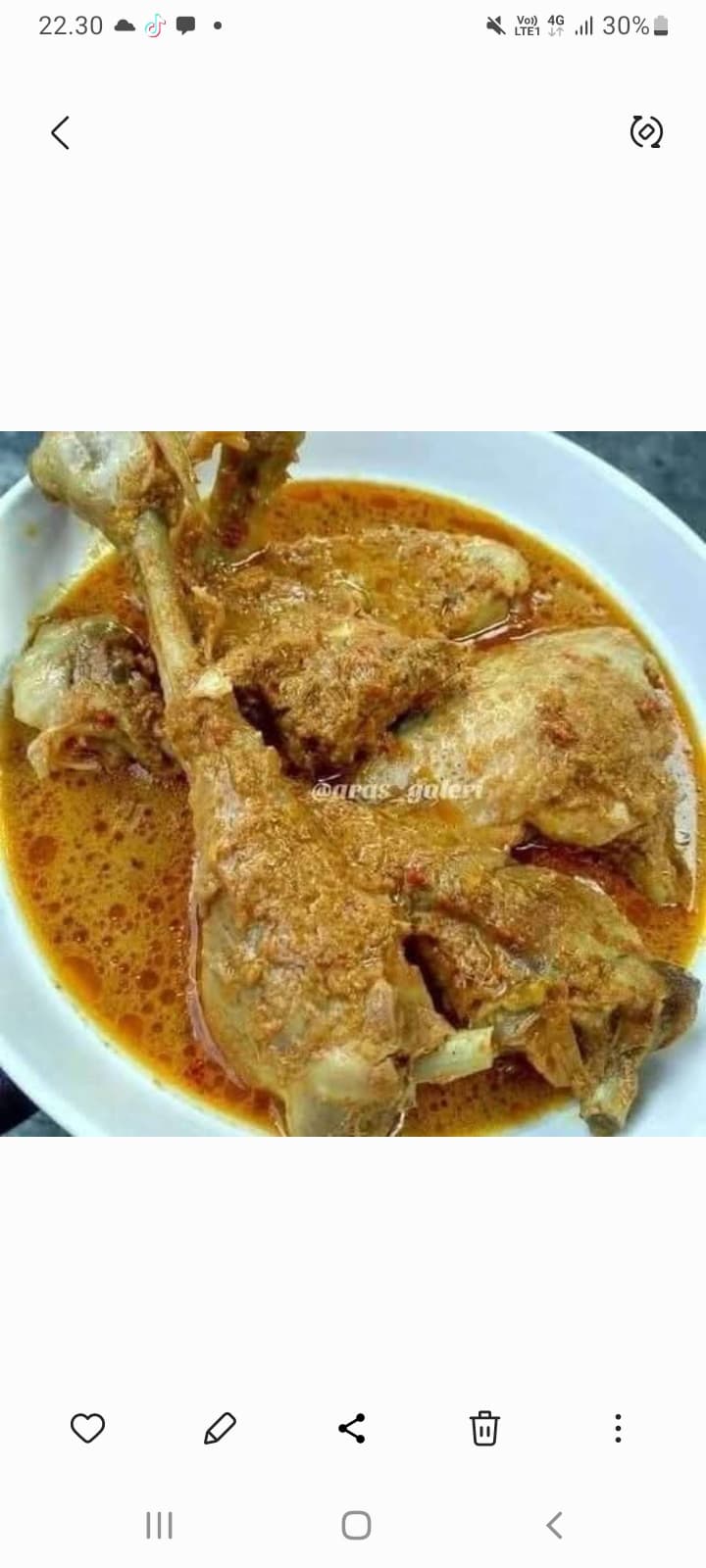 Resep Gulai Ayam Kampung Pedas, Cocok untuk Makan Malam Bareng Keluarga