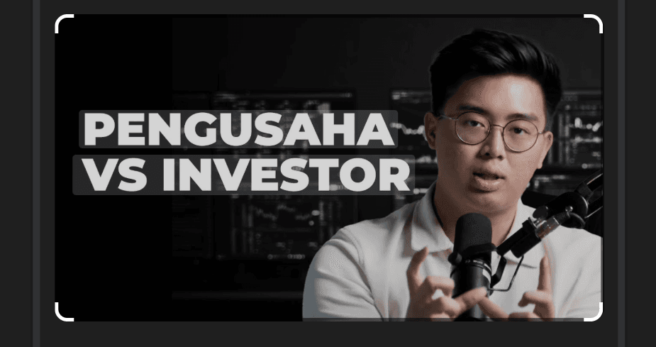 Timothy Ronald Bongkar Dilema Besar: Lebih Baik Jadi Pengusaha atau Investor? Ini Perbandingan yang Harus Diketahui Sebelum Terjun