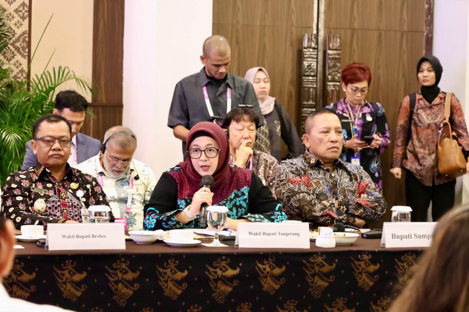 Hadiri High Level Meeting On The Leprosy Progamme Kemenkes, Wabup Intan Ajak Masyarakat Dukung Gerakan Eliminasi Kusta di Kabupaten Tangerang