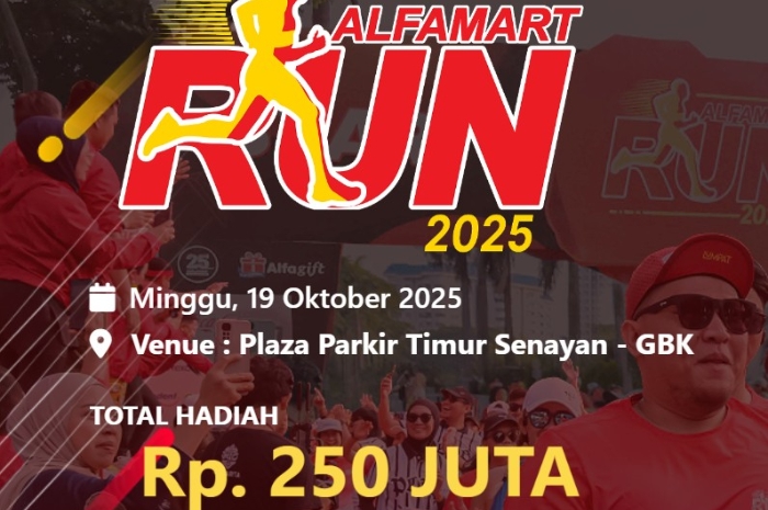 Tiket Alfamart Run 2025 Ludes! Siapkah Kamu Rebut Batch Kedua?