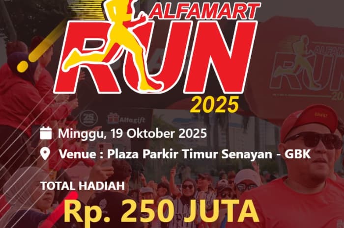 Tiket Alfamart Run 2025 Ludes! Siapkah Kamu Rebut Batch Kedua?