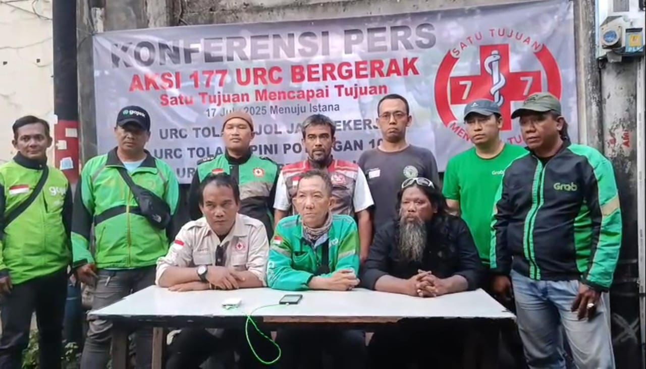 URC Bergerak, Suarakan Tiga Tuntutan Ojol kepada Pemerintah: Soal Perppu hingga Dukung Potongan 20 Persen