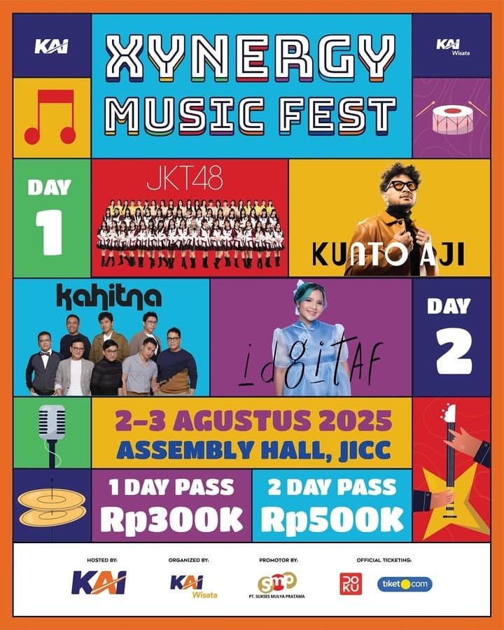 Catat! Akhir Pekan Besok Ada Konser JKT48, Kunto Aji, Kahitna dan Idgitaf di JICC Senayan, Segini Harga Tiketnya