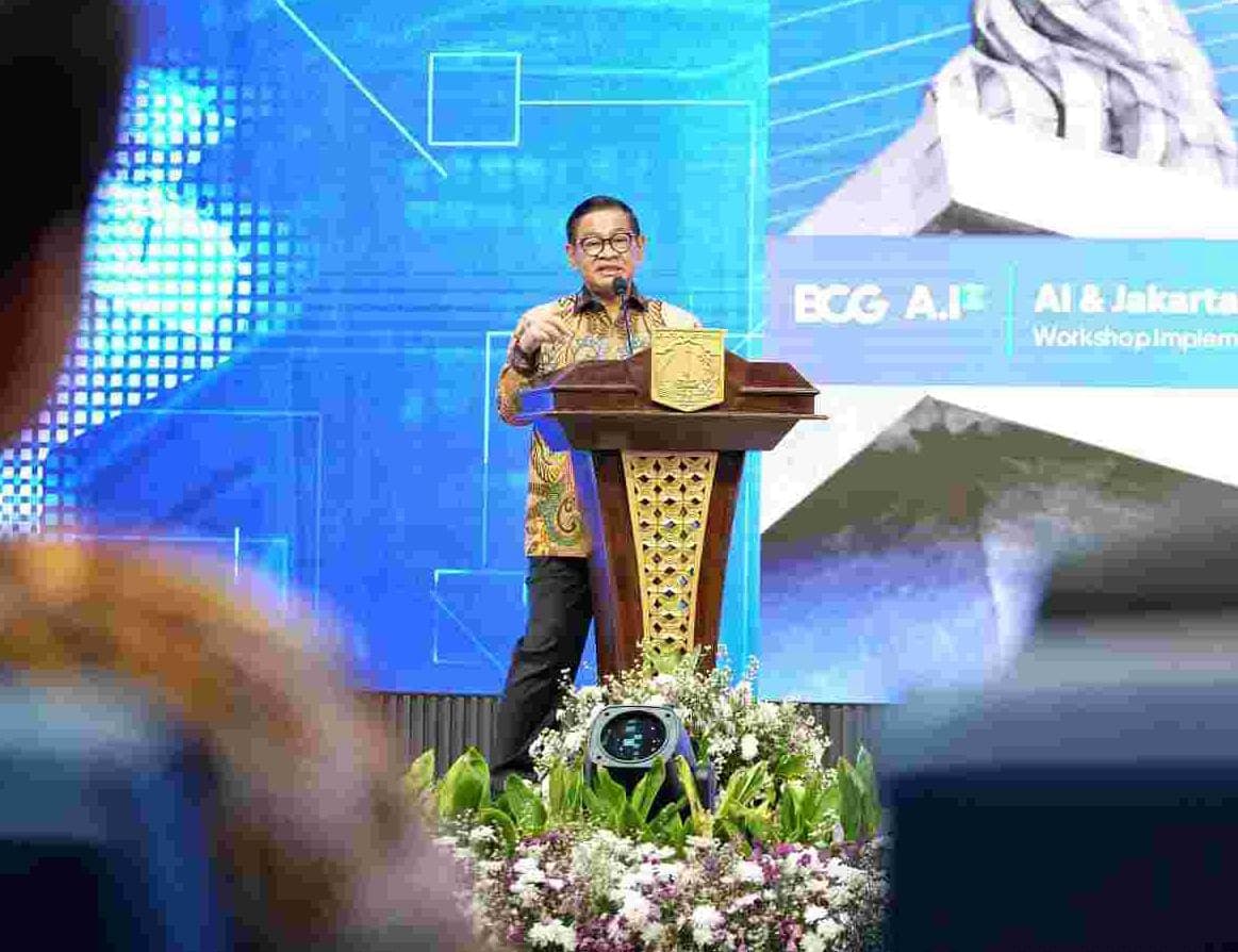 Bicara Tentang Masa Depan Berkelanjutan, Gubernur Pramono Harap Pemprov DKI Gunakan AI untuk Lalu Lintas KJP hingga JAKI