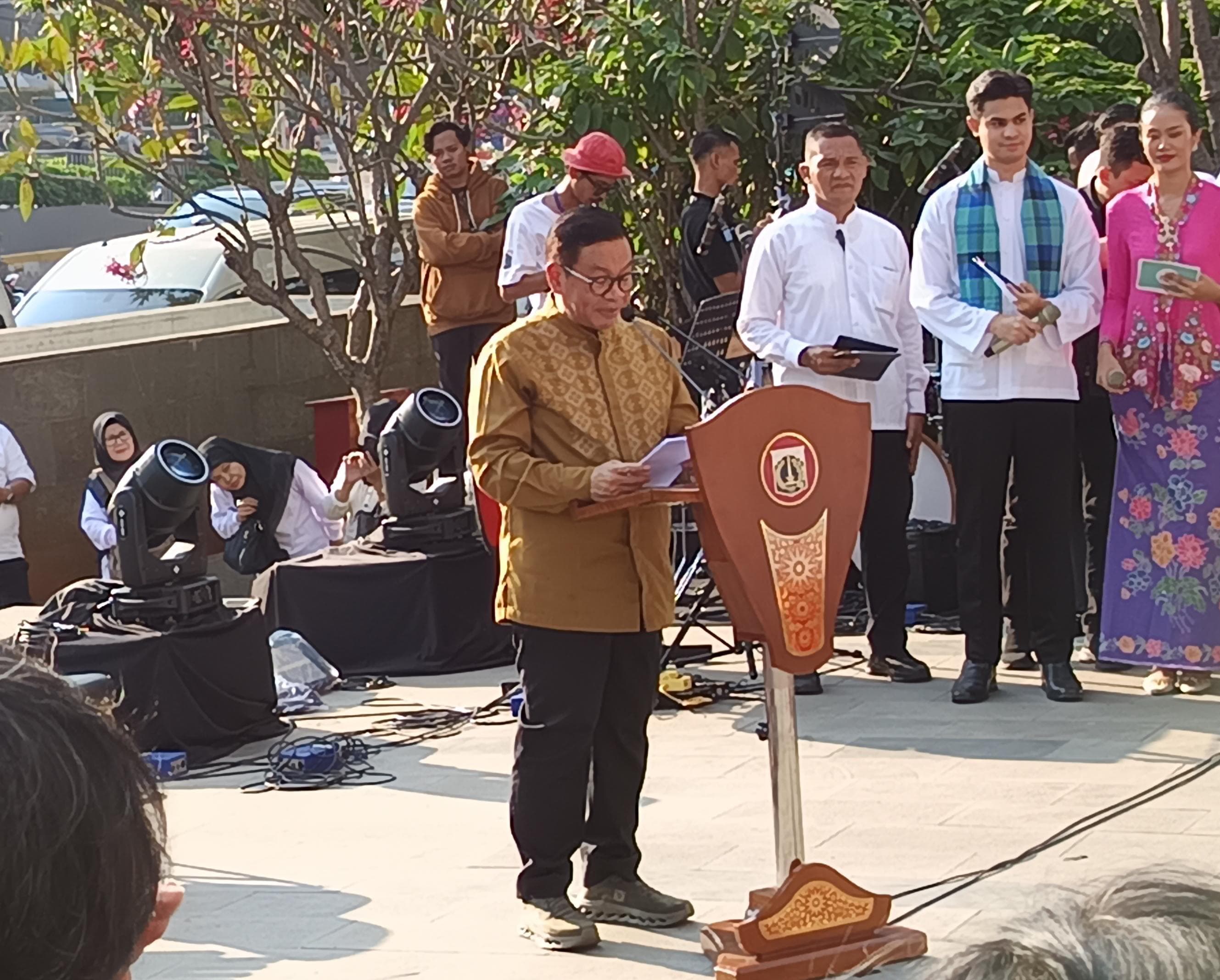 Ruang Seni Siswa Resmi Dibuka, Gubernur Pramono Bakal Buka Taman 24 Jam untuk Siswa Berekspresi