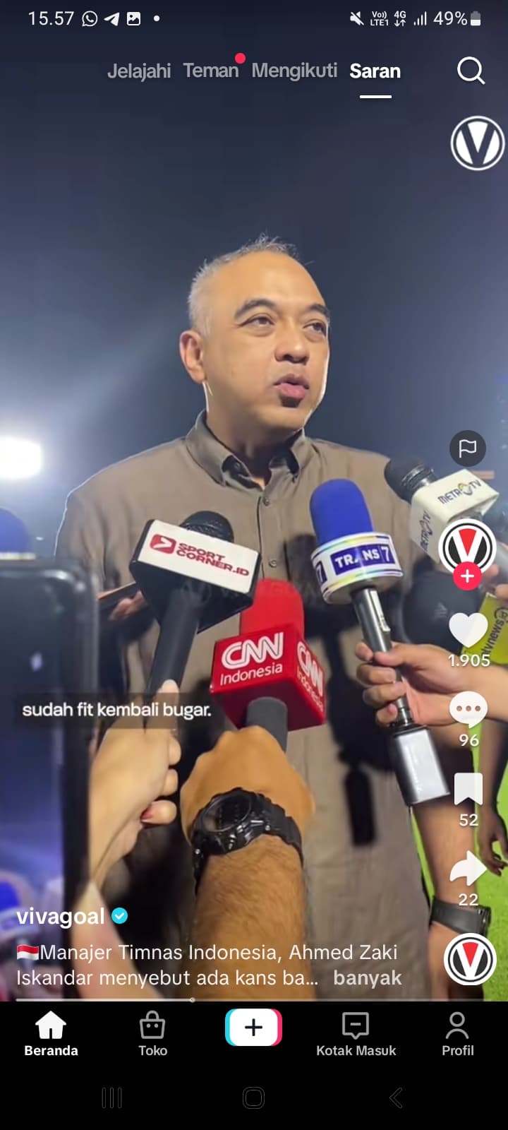 Menjelang Piala Dunia U-17, Zaki Iskandar Sebut Timnas Akan Terus Berbenah