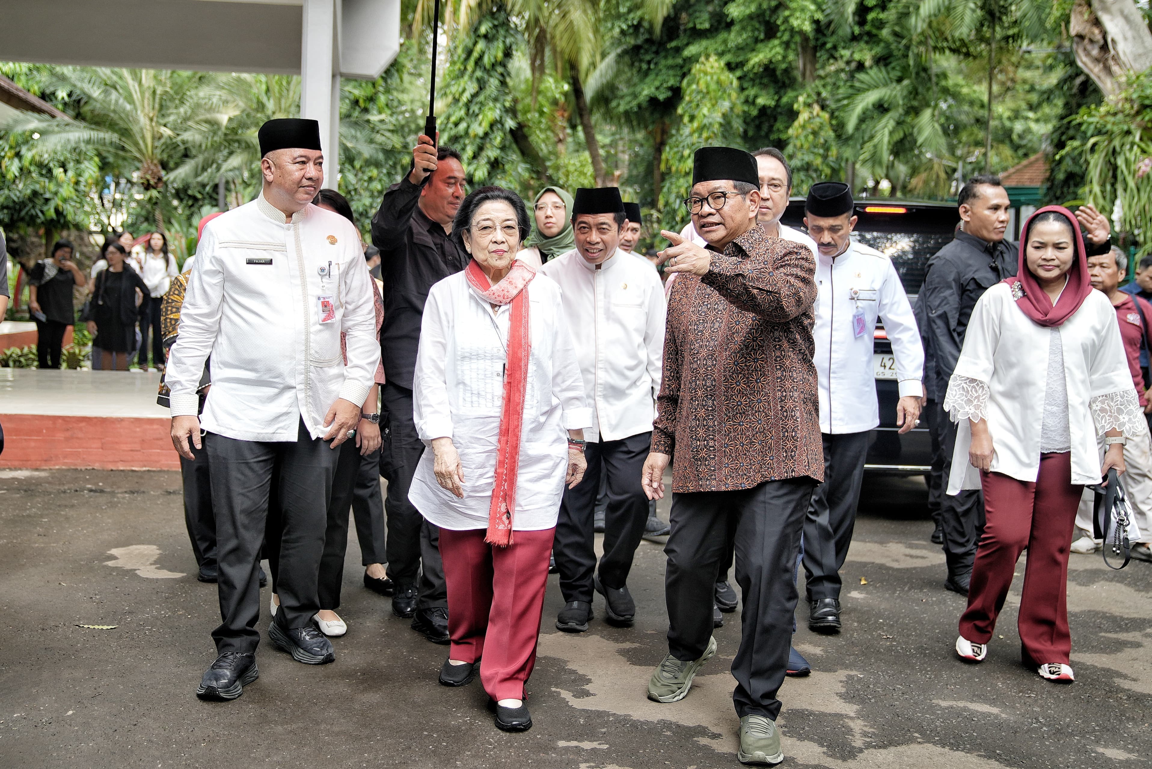 Undang Megawati ke Groundbreaking Taman Bendera Pusaka, Gubernur Pramono: Beliau Penggemar Tanaman
