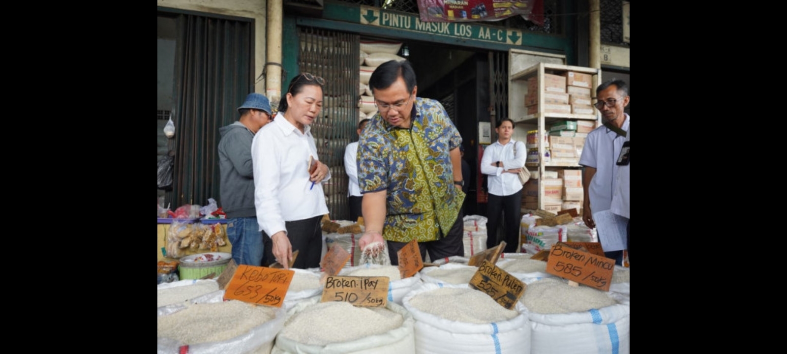 Sidak ke Pasar Induk Beras Cipinang, Ombudsman RI Temukan Penurunan Omzet hingga 50 Persen Sejak Kasus Beras Oplosan