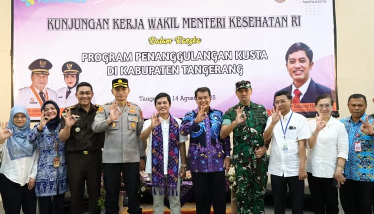 Terima Kunjungan Wamenkes Dante Saksono, Bupati Maesyal Bahas Program Penanggulangan Kusta di Kabupaten Tangerang