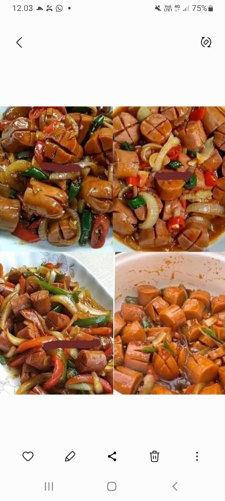 Resep Tumis Sosis Asam Manis, Rasanya Enak Praktis Mudah Dibikin di Rumah