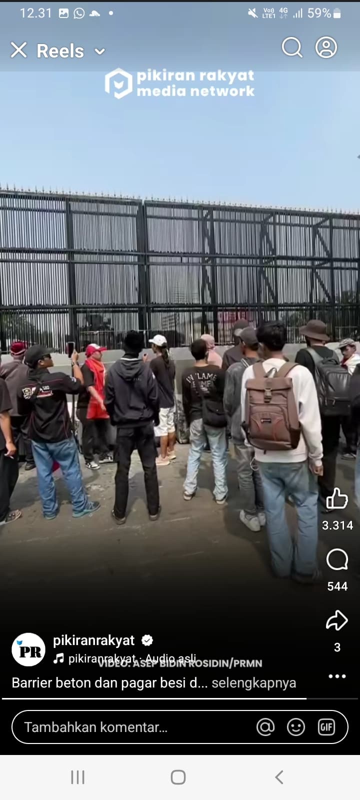 Situasi Jakarta Mulai Kondusif, Aksi Massa di Polda Metro Jaya dan Polres Jaktim Berangsur Reda