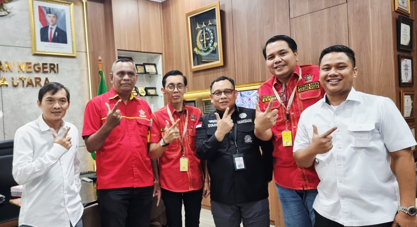 Depicab SOKSI Jakarta Utara Sampaikan Lemahnya Pengawasan Tenaga Kerja ke Kajari