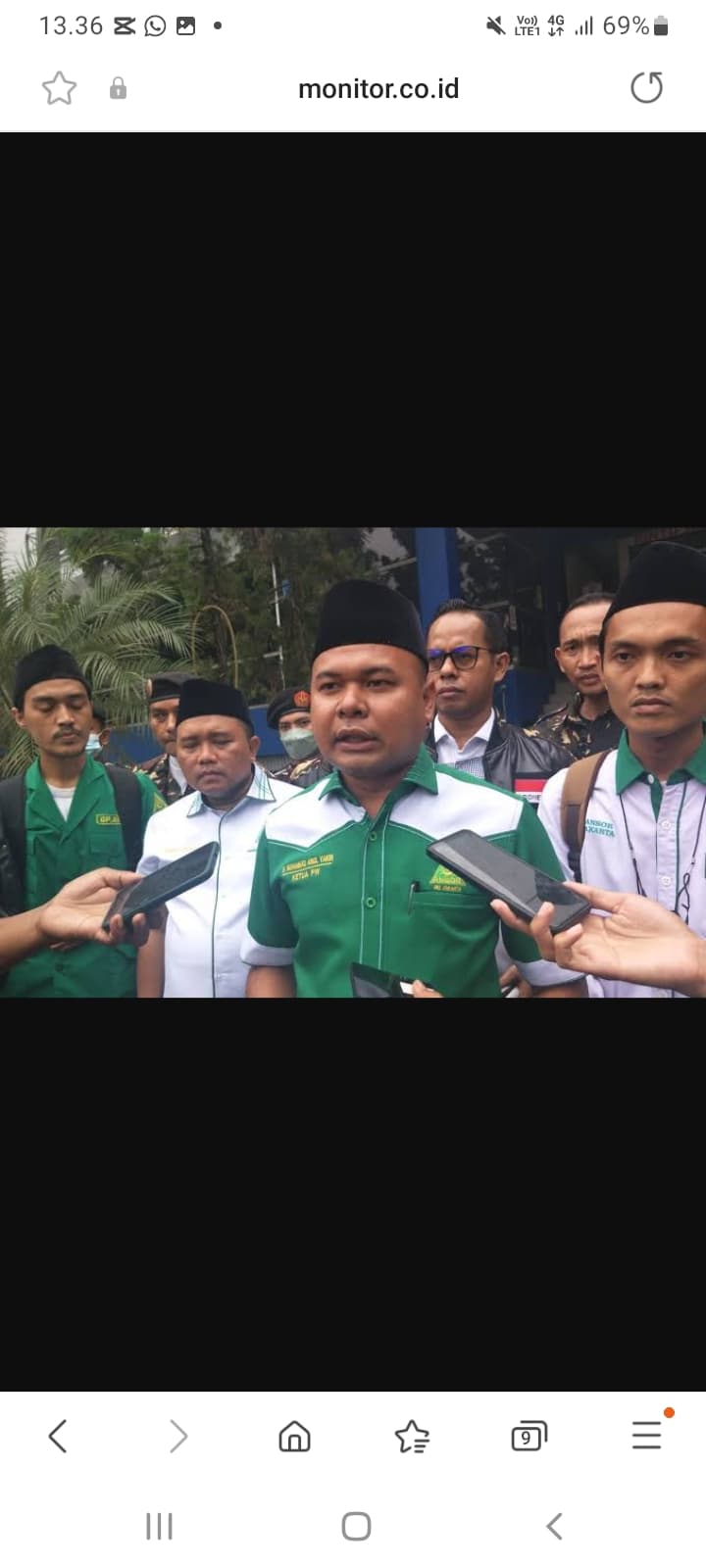 GP Ansor DKI Jakarta Berduka Meninggalnya Affan, Minta Penegakan Hukum Adil atas Insiden Demo