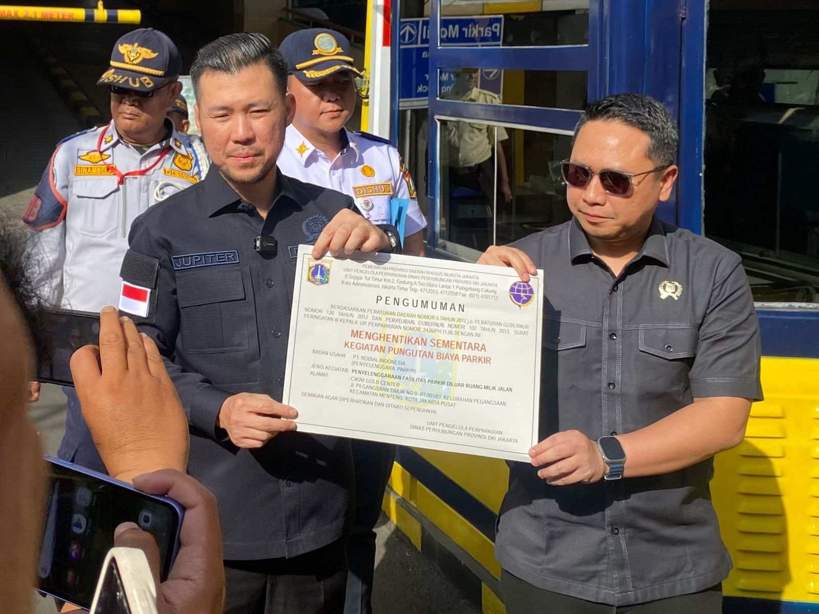 Segel Sejumlah Parkir Ilegal, Dishub DKI Gratiskan Biaya Parkir Sementara Sampai Izin Terbit