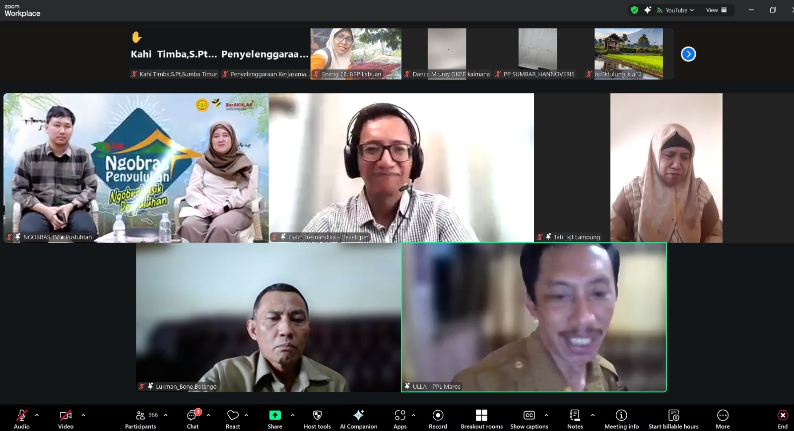 Dukung Swasembada Pangan, Kementan Gelar Sosialisasi Cyber Extension 3.0