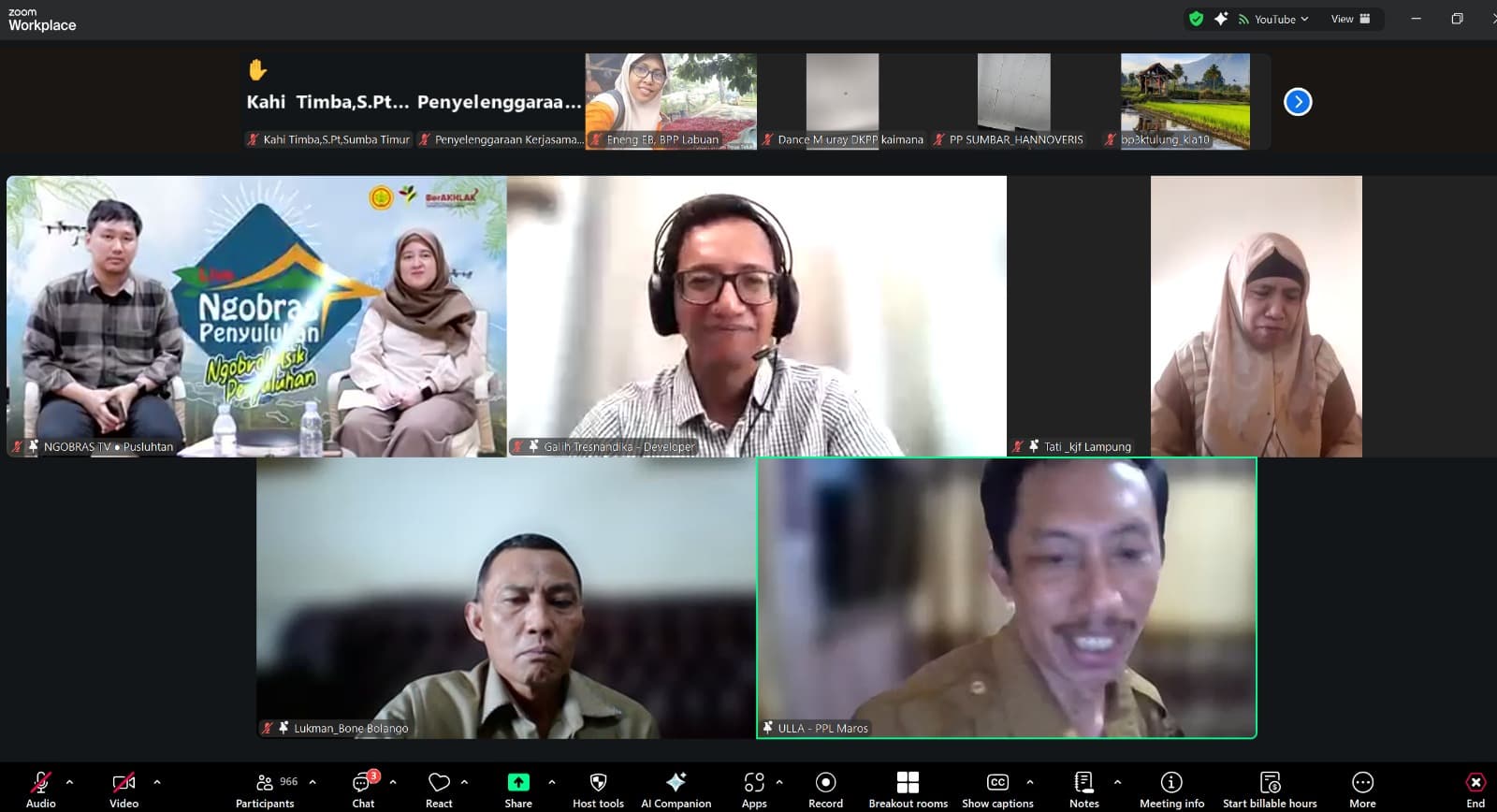 Dukung Swasembada Pangan, Kementan Gelar Sosialisasi Cyber Extension 3.0