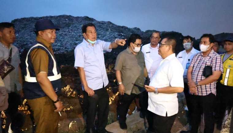 Persiapan Bangun Pabrik Pengolahan Sampah Jadi Energi Listrik, Bupati Tangerang Tinjau Langsung Lahan Dekat TPA Jatiwaringin