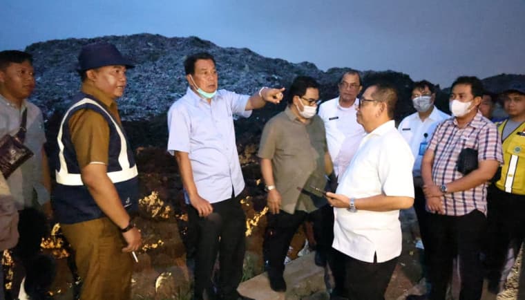 Persiapan Bangun Pabrik Pengolahan Sampah Jadi Energi Listrik, Bupati Tangerang Tinjau Langsung Lahan Dekat TPA Jatiwaringin