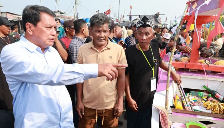 Desa Surya Bahari Gelar Nadran atau Pesta Laut, Bupati Tangerang Apresiasi Para Nelayan yang Terus Lestarikan Budaya