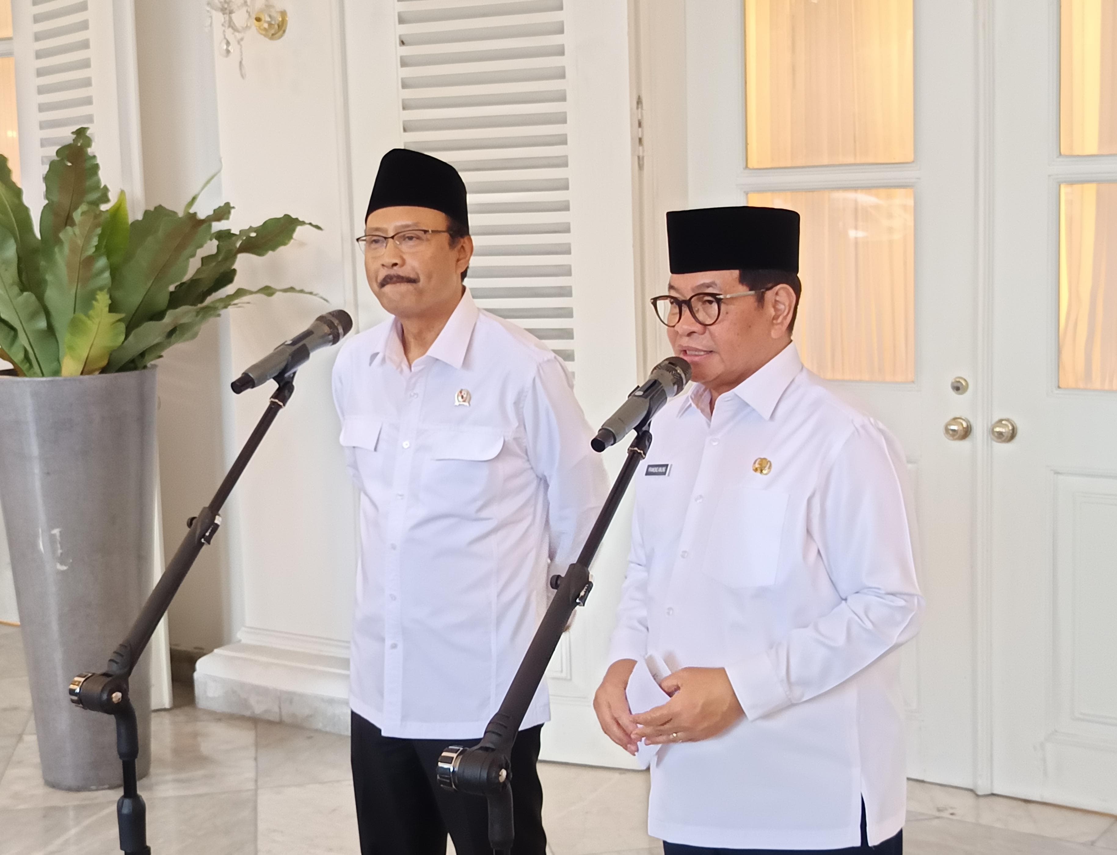 Temui Gubernur Pramono, Mensos Gus Ipul Minta Lahan untuk Gedung Sekolah Rakyat