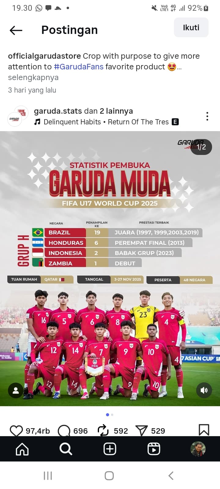 Resmi! Ini 21 Pemain Skuad Final Timnas U-17 di Piala Dunia 2025, Optimis Menang