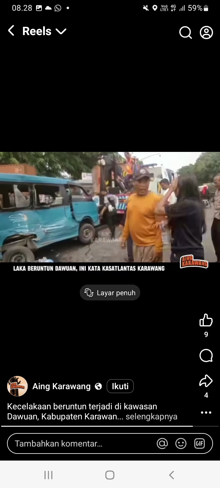 Akhir Pekan Berdarah, Kecelakaan Maut 13 Kendaraan di Karawang, 2 Korban Tewas